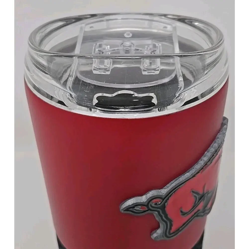 Arkansas Razorbacks Collage Stainless Steel Travel Cup‎ 24oz Clean U273